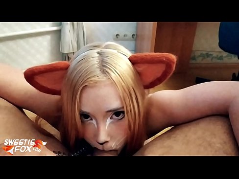 ❤️ Kitsune połyka kutasa i spermę w ustach ️❌ Quality porn at us ﹏